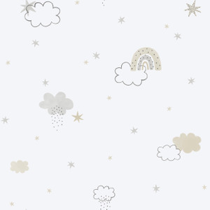 288-3 - Bambino Rainbow Beige Grey Galerie Wallpaper