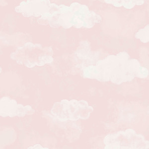 G78358 - Kids and Teens Clouds Pink Galerie Wallpaper