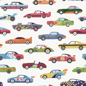 G78558 - Kids and Teens Dinky Cars Multicoloured Galerie Wallpaper