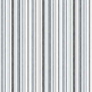 G78572 - Kids and Teens Multi Stripe Silver Grey Galerie Wallpaper
