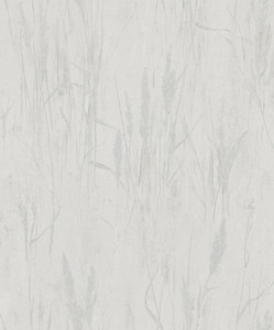 HY82140 - Hygge Home Meadow Stems Motif Beige Silver Grey Galerie Wallpaper
