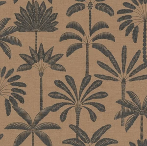 HV41088 - Havana 2 Motif Orange Bronze Brown Galerie Wallpaper
