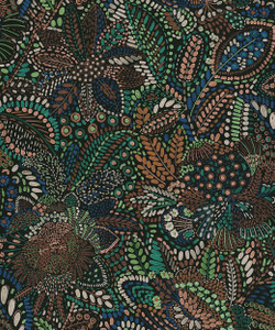 HV41066 - Havana 2 Motif Blue Green Galerie Wallpaper
