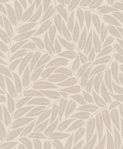 35796 - Boho Fine Linen Floral Beige Bronze Brown Galerie Wallpaper