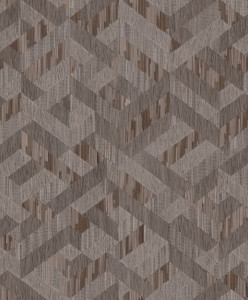 35789 - Boho Fine Linen Holzoptik Bronze Brown Galerie Wallpaper