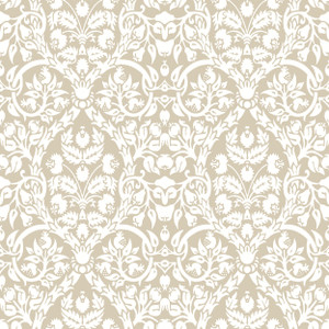 8346 - Blooming Garden Damasco Garden Beige Galerie Wallpaper