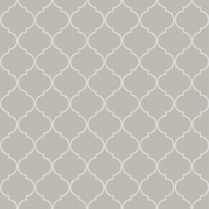 8377 - Blooming Garden Cancello Green Beige Galerie Wallpaper