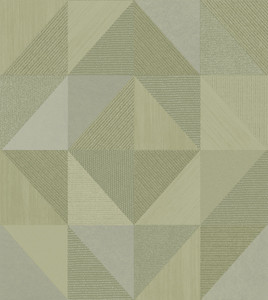 IT32415 - Italian Textures 4 Geometrico Congo Green Galerie Wallpaper
