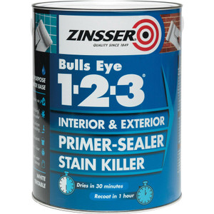 500ml Zinsser Bulls Eye 1-2-3 Primer & Sealer Water Based