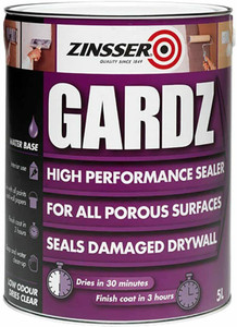 1lt Zinsser Gardz High Performance Sealer Alkaline Surface Primer