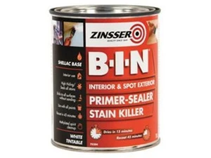 500ml Zinsser B.I.N White Shellac Based Primer Sealer