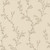 1838 Wallcoverings 1601-103-04 - Rosemore Foliage Trail Taupe Gold 1838 Wallpaper roll - luxury design for UK feature walls
