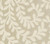 1838 Wallcoverings 1601-104-02 - Rosemore Small Leaf Trail Taupe 1838 Wallpaper - shown in room setting