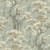 1838 Wallcoverings 1602-100-02 - Avington Trees Blossoms White Green Gold 1838 Wallpaper roll - luxury design for UK feature walls