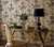 1838 Wallcoverings 1602-100-03 - Avington Trees Blossoms Mauve Pink Gold 1838 Wallpaper - shown in room setting