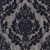 1838 Wallcoverings 1602-101-03 - Avington Soft Flock Damask Blue Gold 1838 Wallpaper roll - luxury design for UK feature walls