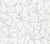 1838 Wallcoverings 1703-111-05 - Camellia Shattered Glass Effect Silver 1838 Wallpaper roll - luxury design for UK feature walls