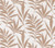 1838 Wallcoverings 1703-113-06 - Camellia Leaf Silhouette Coral 1838 Wallpaper roll - luxury design for UK feature walls