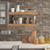 Galerie CK36624 - Kitchen Style 3 Brick Wall Light Beige Galerie Wallpaper - shown in room setting