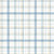 Galerie CK36629 - Kitchen Style 3 Plaid Checked Blue Beige Galerie Wallpaper roll - luxury design for UK feature walls