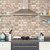 FH37520 - Homestyle Graphic Brick Design Smoky Grey Galerie Wallpaper