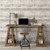 FH37558 - Homestyle Rustic Textured Wood Grey White Galerie Wallpaper Mural