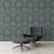 AS Creation Metropolitan Stories Grey Turquoise Damask Wallpaper Wallcovering 368985
