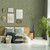 Galerie 33021 - Apelviken Floral Trellis Offwhite Galerie Wallpaper - shown in room setting