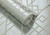1838 Wallcoverings 1907-140-05 - Elodie Geometric Symmetrical Lines Grey 1838 Wallpaper - shown in room setting