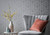1838 Wallcoverings 1907-140-05 - Elodie Geometric Symmetrical Lines Grey 1838 Wallpaper - texture close-up detail