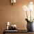 Harlequin 112180 - Momentum 6 Seashell Design Bronze Harlequin Wallpaper - shown in room setting