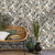 101169092 - Moonlight Jungle Birds Paradise Black Casadeco Wallpaper