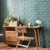 83857522 - Idylle Painterly Wood Effect Green Casadeco Wallpaper