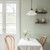 Galerie 27021 - Morgongava Small Leaves Green Galerie Wallpaper - shown in room setting
