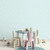 Galerie G78383 - Tiny Tots 2 Koala Leaf Turquoise Galerie Wallpaper - shown in room setting