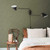 Galerie S13129 - Sommarang Floral Sketch Outline Green Galerie Wallpaper - shown in room setting