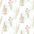 Galerie AB42442 - Abby Rose 4 Flora Flowers Teal Pink Galerie Wallpaper roll - luxury design for UK feature walls