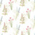 Galerie AB42445 - Abby Rose 4 Flora Flowers Cream Blue Pink Galerie Wallpaper roll - luxury design for UK feature walls