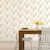 Galerie AB42446 - Abby Rose 4 Flora Flowers Beige Grey Galerie Wallpaper - shown in room setting