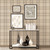 Galerie AF37719 - Abby Rose 4 Check Plaid Plum Taupe Galerie Wallpaper - shown in room setting