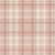 Galerie AF37722 - Abby Rose 4 Check Plaid Red Beige Galerie Wallpaper roll - luxury design for UK feature walls