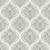 Galerie 7002 - Emporium Henna Trellis Cream and Silver Galerie Wallpaper roll - luxury design for UK feature walls