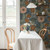 Galerie S13108 - Sommarang Scandinavian Bloom Blue Galerie Wallpaper - texture close-up detail