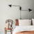 Galerie S55004 - Sommarang Leaf Design Grey Galerie Wallpaper - shown in room setting