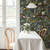 Galerie S55010 - Sommarang Wild Flowers Blue Galerie Wallpaper - texture close-up detail
