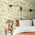 Galerie S65111 - Sommarang Retro Poppy Gold Galerie Wallpaper - texture close-up detail