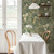 Galerie S83104 - Sommarang Swedish Flowers Leaves Grey Galerie Wallpaper - texture close-up detail