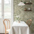 Galerie S83105 - Sommarang Swedish Flowers Leaves Cream Galerie Wallpaper - shown in room setting
