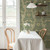 Galerie S83113 - Sommarang Swedish Floral Green Galerie Wallpaper - shown in room setting