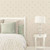 Galerie AF37749 - Abby Rose 4 Laurel Spotted Green Light Grey Galerie Wallpaper - shown in room setting